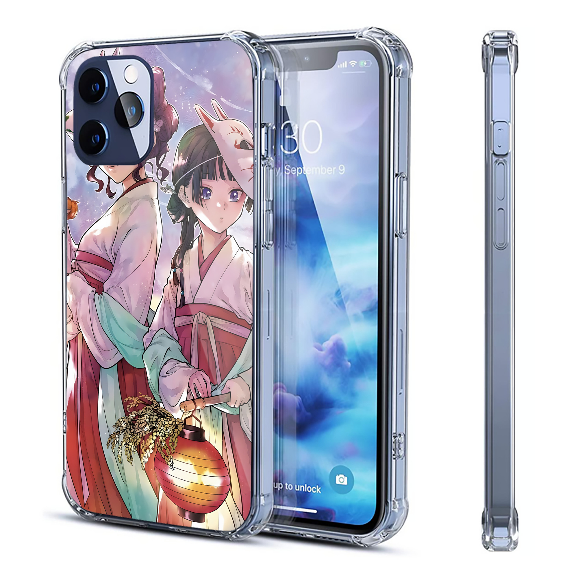 （画像用） 薬屋のひとりごと The Apothecary Diaries 【iPhone 12シリーズ対応】透明スマホケース（クリアソフトケース）
